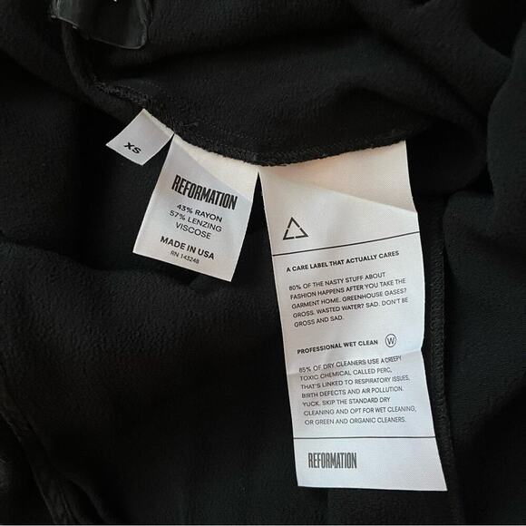 Reformation Nightingale High Neck Open Back Maxi Dress - Picture 11 of 11